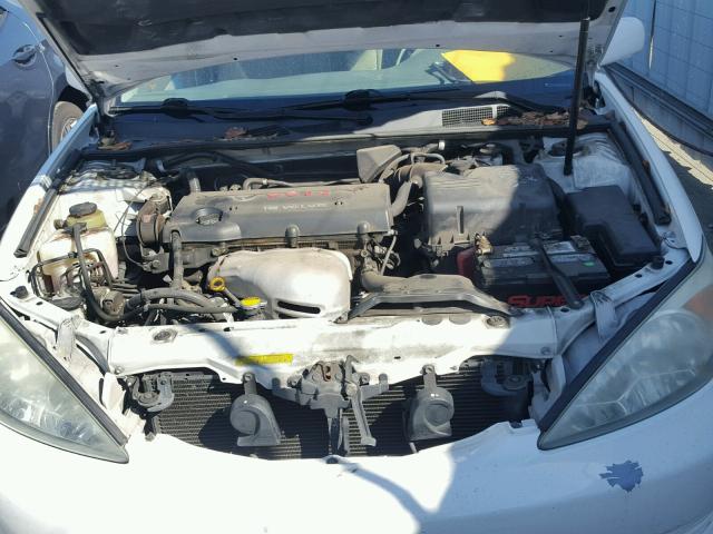 4T1BE32K13U204891 - 2003 TOYOTA CAMRY LE WHITE photo 7