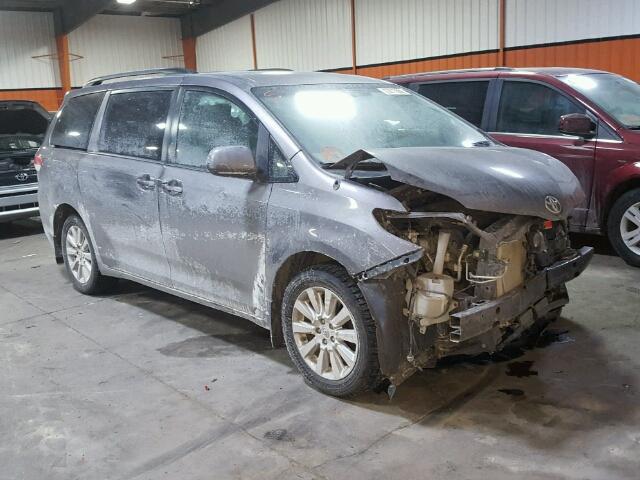 5TDJK3DC7BS024252 - 2011 TOYOTA SIENNA LE GRAY photo 1