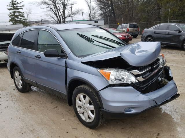 5J6RE4H43BL098119 - 2011 HONDA CR-V SE BLUE photo 1