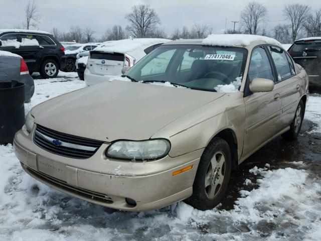 1G1NE52J92M510345 - 2002 CHEVROLET MALIBU LS GOLD photo 2