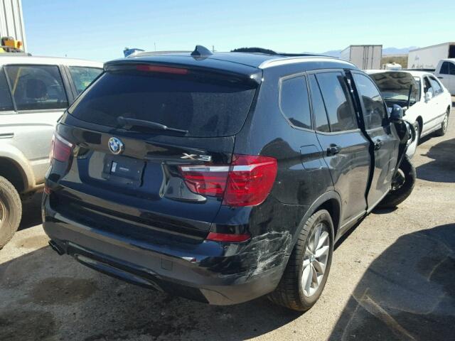 5UXWZ7C36H0V90357 - 2017 BMW X3 SDRIVE2 BLACK photo 4