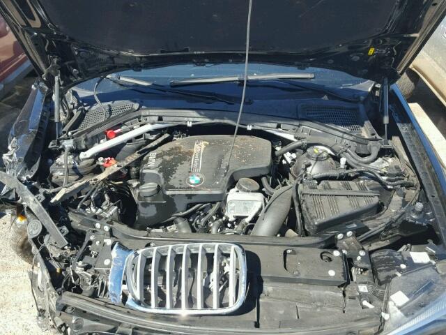 5UXWZ7C36H0V90357 - 2017 BMW X3 SDRIVE2 BLACK photo 7