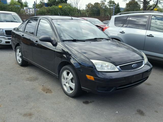 1FAFP34N27W161122 - 2007 FORD FOCUS ZX4 BLACK photo 1