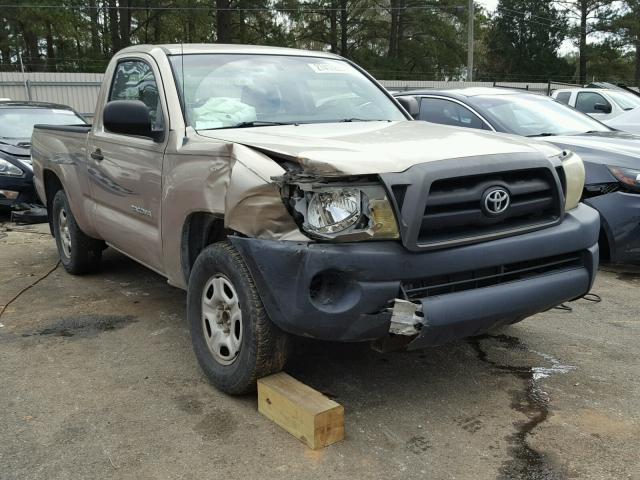 5TENX22NX5Z028773 - 2005 TOYOTA TACOMA BEIGE photo 1