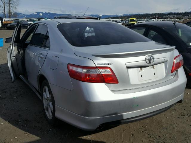 4T1BK46K17U528227 - 2007 TOYOTA CAMRY NEW SILVER photo 3