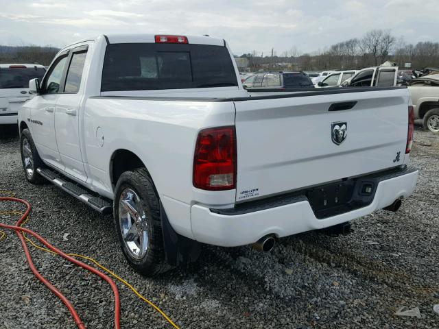 1D7RB1GT6BS515394 - 2011 DODGE RAM 1500 WHITE photo 3