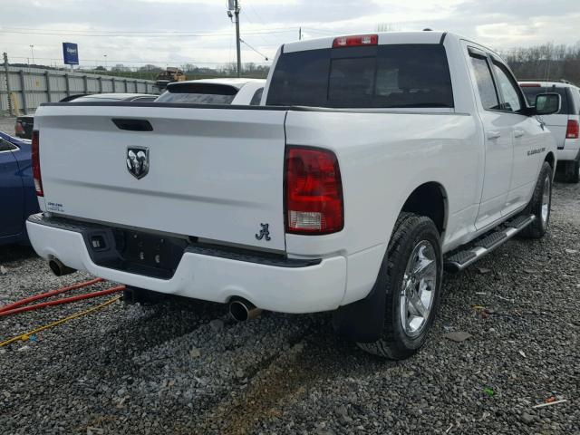 1D7RB1GT6BS515394 - 2011 DODGE RAM 1500 WHITE photo 4