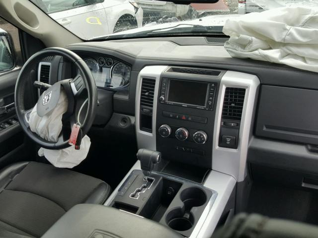 1D7RB1GT6BS515394 - 2011 DODGE RAM 1500 WHITE photo 9