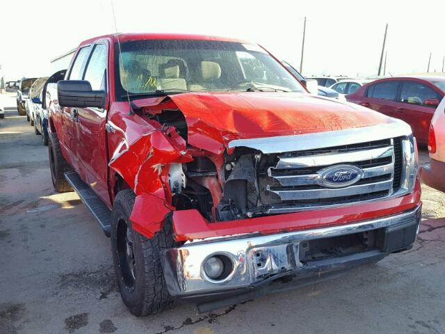 1FTFW1EF7BKD04736 - 2011 FORD F150 SUPER RED photo 1
