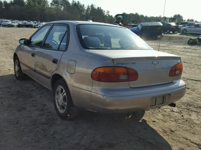 1Y1SK5285YZ422397 - 2000 CHEVROLET GEO PRIZM TAN photo 3