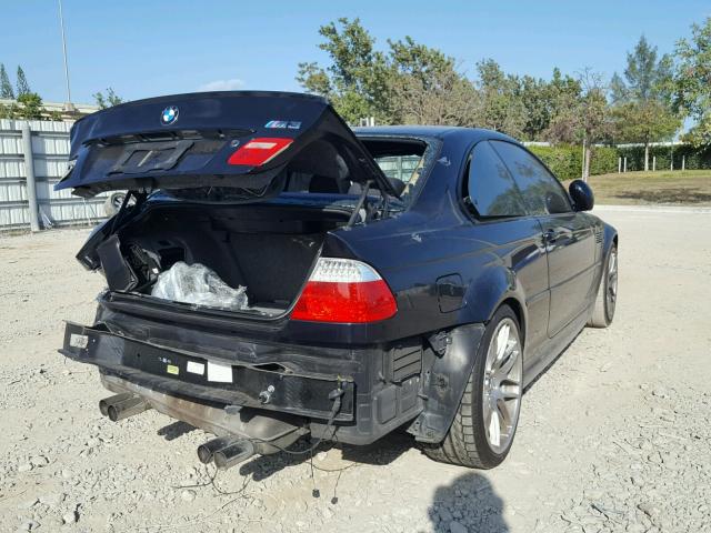 WBSBL93475PN62200 - 2005 BMW M3 BLACK photo 4