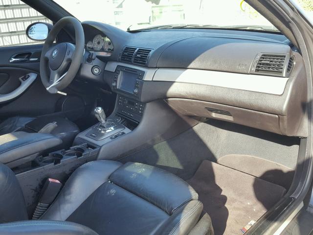 WBSBL93475PN62200 - 2005 BMW M3 BLACK photo 9