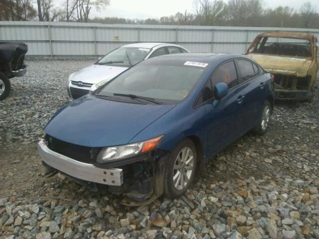 19XFB2F8XCE021060 - 2012 HONDA CIVIC EX Mavi foto 2