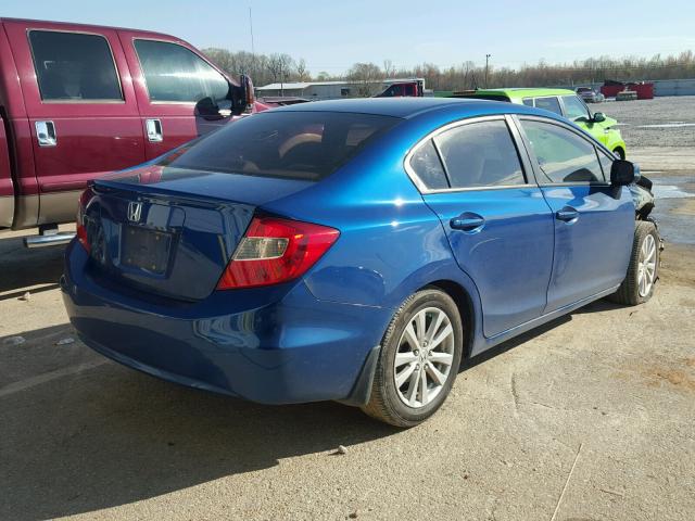 19XFB2F8XCE021060 - 2012 HONDA CIVIC EX Mavi foto 4