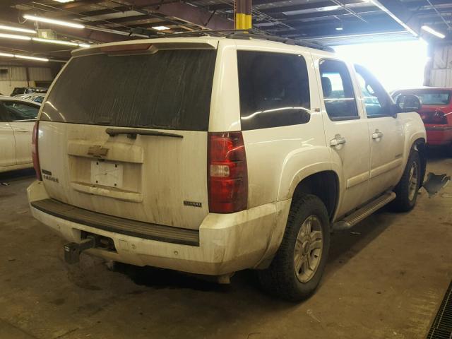 1GNFK13048R142002 - 2008 CHEVROLET TAHOE K150 WHITE photo 4