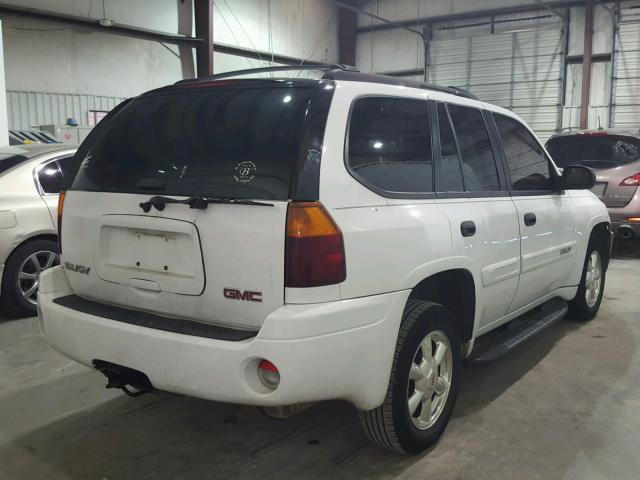 1GKDS13S042362214 - 2004 GMC ENVOY WHITE photo 4