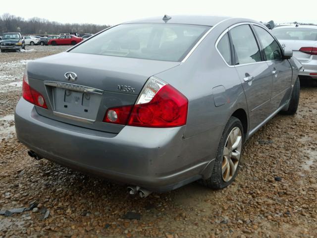 JNKAY01F47M456469 - 2007 INFINITI M35 BASE GRAY photo 4