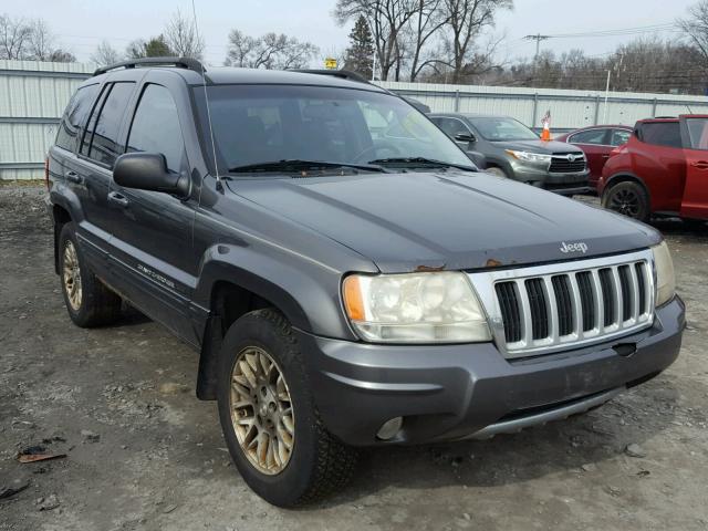 1J4GW58N54C357862 - 2004 JEEP GRAND CHER GRAY photo 1