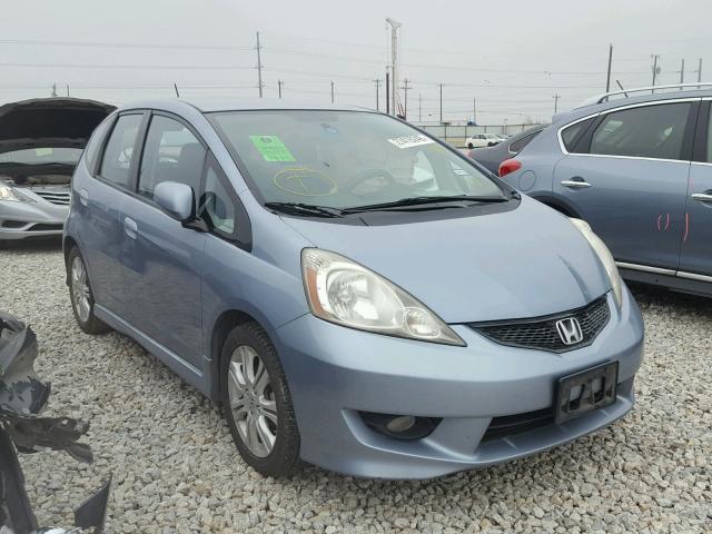 JHMGE8H52BC021267 - 2011 HONDA FIT SPORT BLUE photo 1