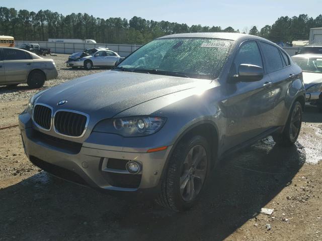 5UXFG2C50DL786362 - 2013 BMW X6 XDRIVE3 GRAY photo 2