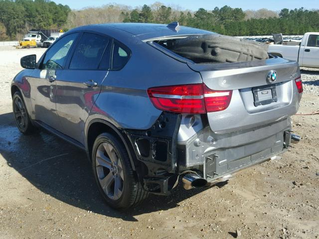 5UXFG2C50DL786362 - 2013 BMW X6 XDRIVE3 GRAY photo 3