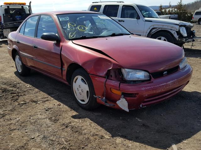 1Y1SK5367PZ017623 - 1993 GEO PRIZM BASE RED photo 1