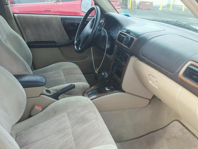 JF1SF65521H768697 - 2001 SUBARU FORESTER S MAROON photo 5