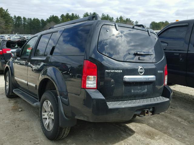 5N1AR1NB4BC623225 - 2011 NISSAN PATHFINDER BLACK photo 3