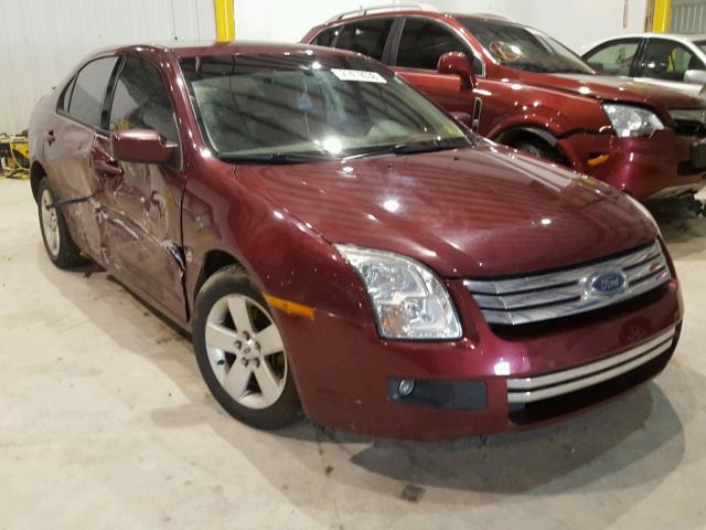 3FAFP07Z86R181616 - 2006 FORD FUSION SE MAROON photo 1