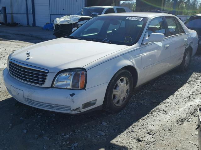 1G6KD54Y35U266951 - 2005 CADILLAC DEVILLE WHITE photo 2