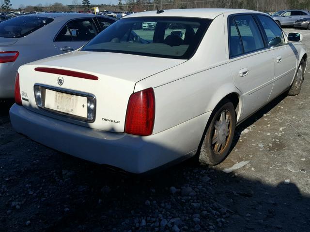 1G6KD54Y35U266951 - 2005 CADILLAC DEVILLE WHITE photo 4