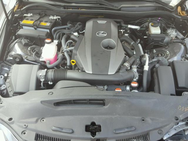 JTHBA1D22G5024710 - 2016 LEXUS IS 200T GRAY photo 7