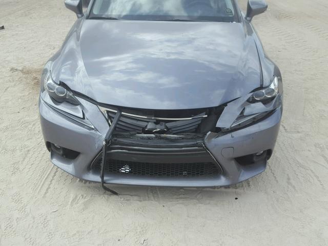 JTHBA1D22G5024710 - 2016 LEXUS IS 200T GRAY photo 9