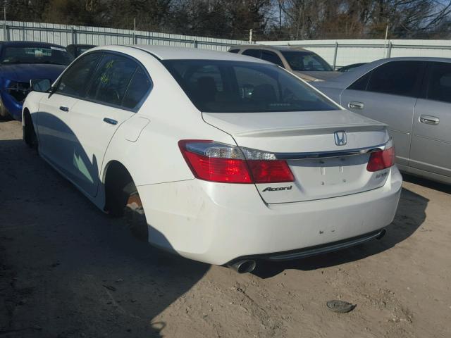 1HGCR2F53EA173578 - 2014 HONDA ACCORD SPO WHITE photo 3