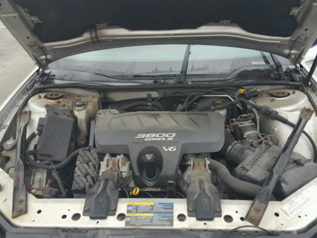 2G2WP522151134341 - 2005 PONTIAC GRAND PRIX SILVER photo 7