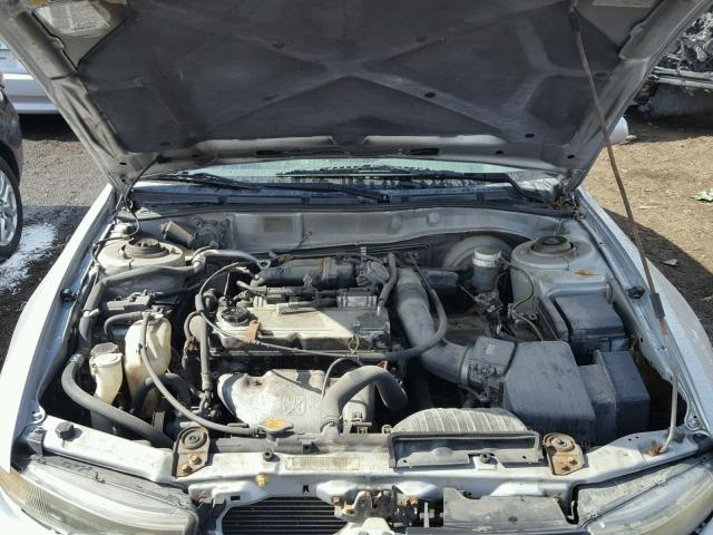 4A3AA46G73E128057 - 2003 MITSUBISHI GALANT ES SILVER photo 7