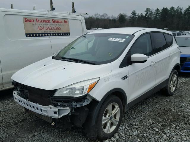 1FMCU0GX1DUC64133 - 2013 FORD ESCAPE SE WHITE photo 2