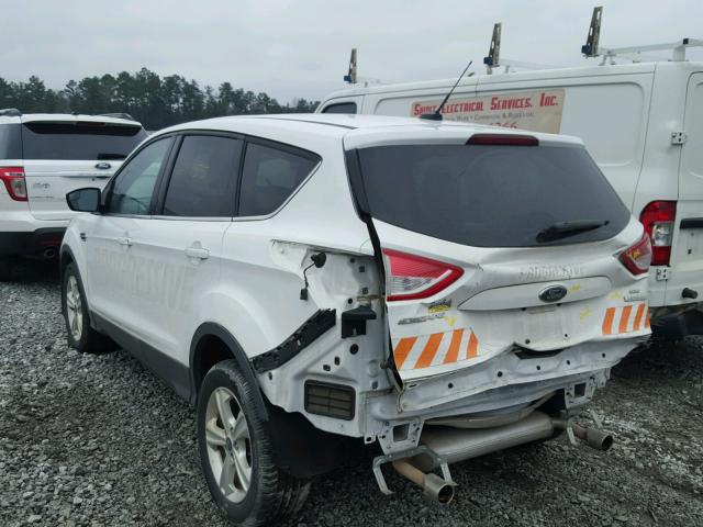 1FMCU0GX1DUC64133 - 2013 FORD ESCAPE SE WHITE photo 3