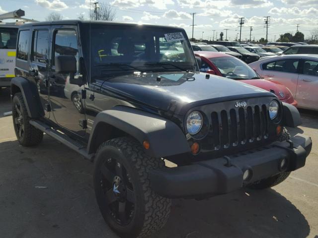 1J4BA3H13BL548297 - 2011 JEEP WRANGLER U BLACK photo 1