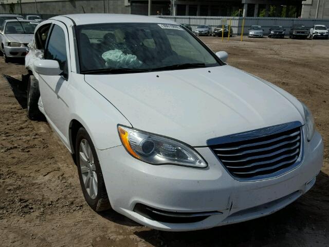 1C3CCBBB9CN160789 - 2012 CHRYSLER 200 TOURIN WHITE photo 1