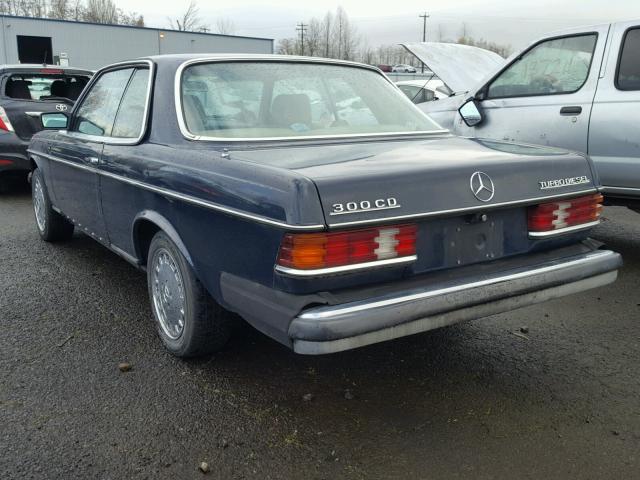 WDBAB53A3DB003046 - 1983 MERCEDES-BENZ 300 CDT BLUE photo 3