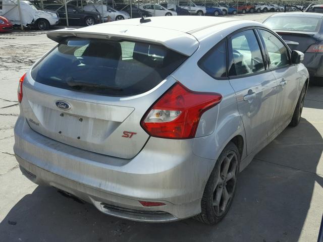 1FADP3L9XEL156051 - 2014 FORD FOCUS ST SILVER photo 4