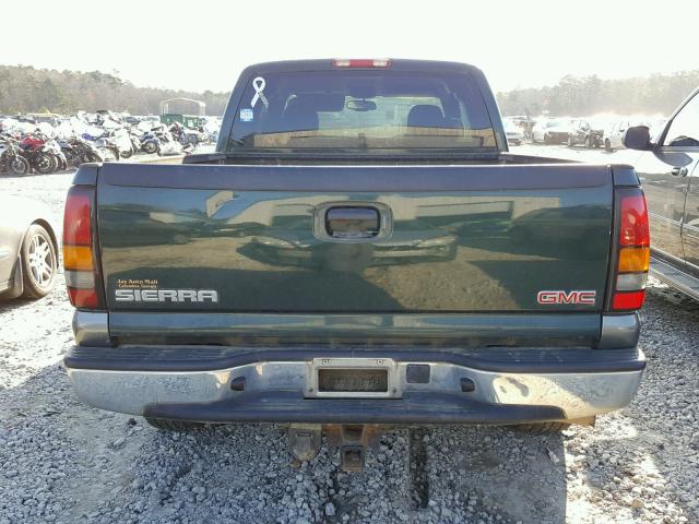 1GTEC19T95Z179657 - 2005 GMC NEW SIERRA GREEN photo 9