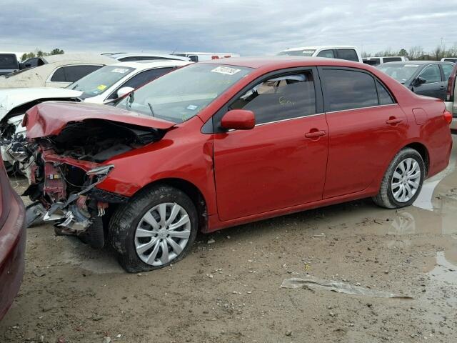 5YFBU4EE0DP109689 - 2013 TOYOTA COROLLA BA RED photo 2