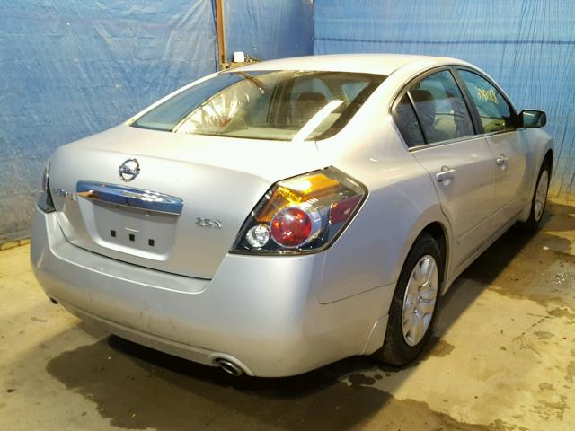 1N4AL2AP2AN515448 - 2010 NISSAN ALTIMA BAS SILVER photo 4