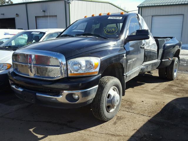 3D7MX48C36G279523 - 2006 DODGE RAM 3500 S BLACK photo 2