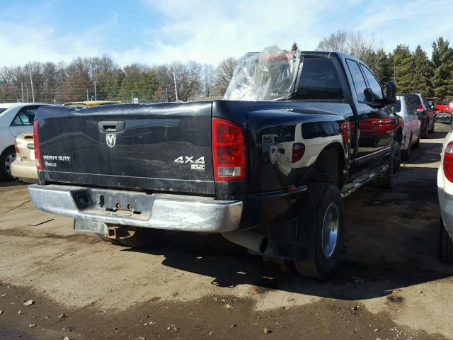 3D7MX48C36G279523 - 2006 DODGE RAM 3500 S BLACK photo 4