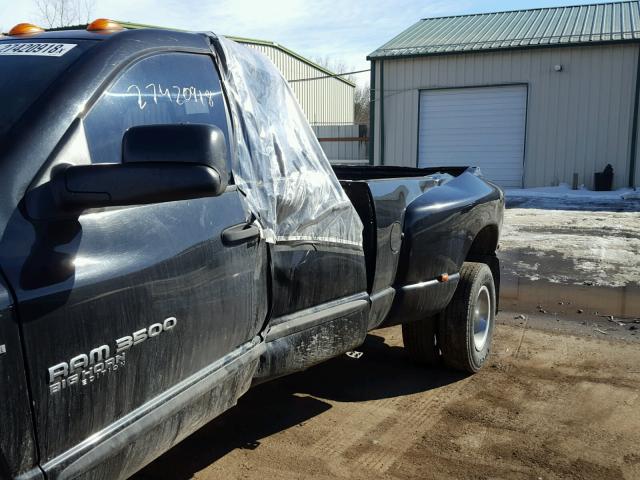 3D7MX48C36G279523 - 2006 DODGE RAM 3500 S BLACK photo 9