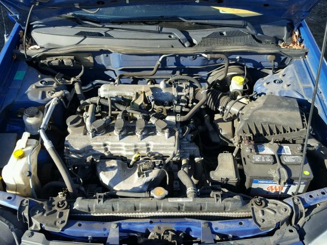 3N1CB51D06L452311 - 2006 NISSAN SENTRA 1.8 BLUE photo 7