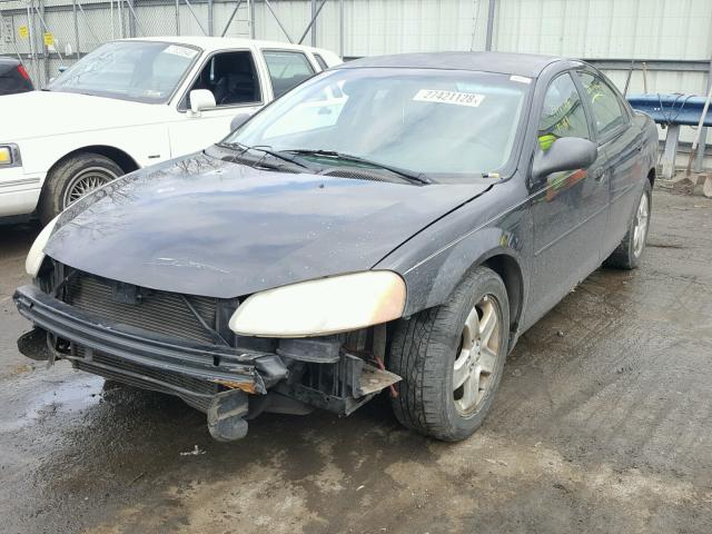 1B3EL46X23N561771 - 2003 DODGE STRATUS SE BLACK photo 2